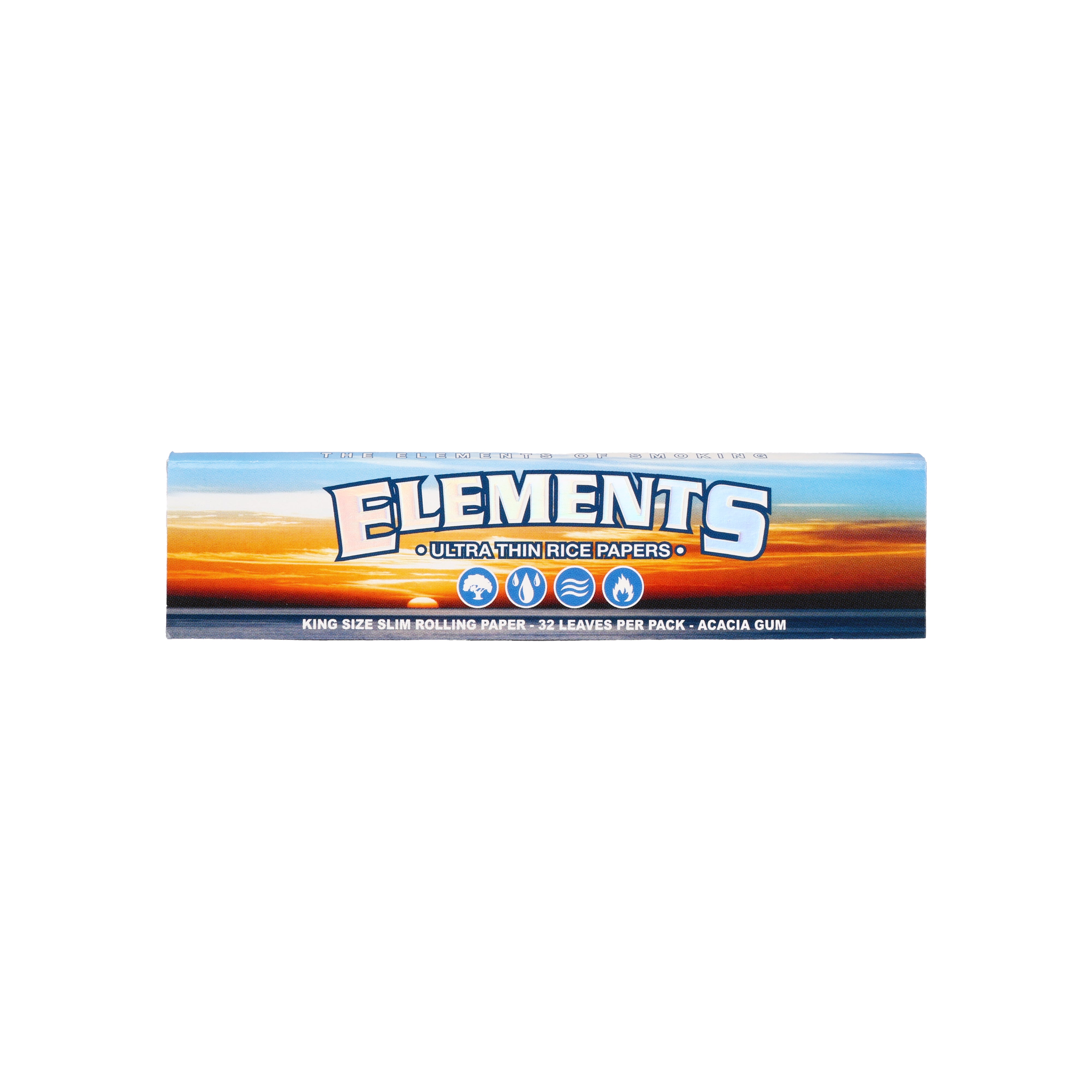 Elements rolling paper, 1 pack, 32 leaves, King size