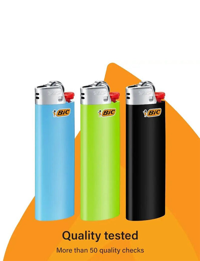 BIC Mini Lighters, tested 50+ times for quality checks